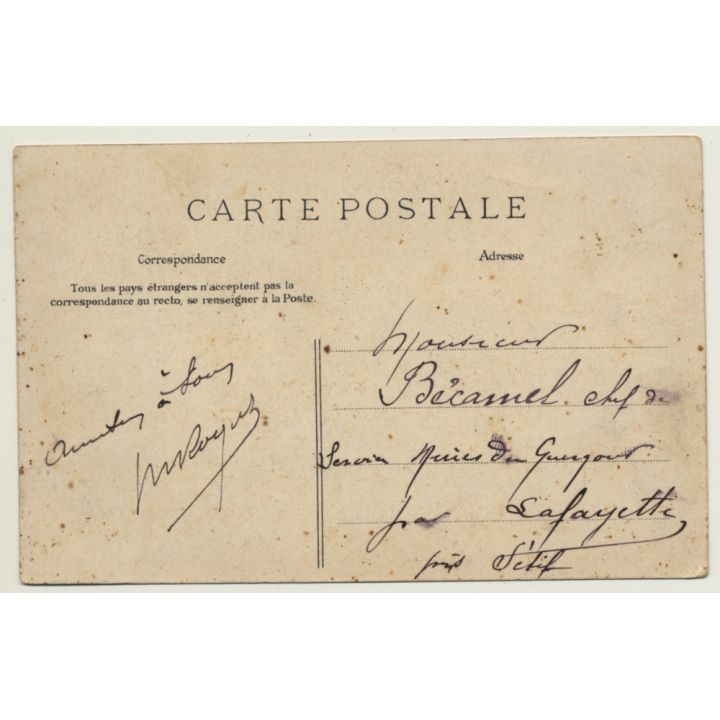 Algeria: Costumes Oranais / Maghreb (Vintage Postcard 1908)