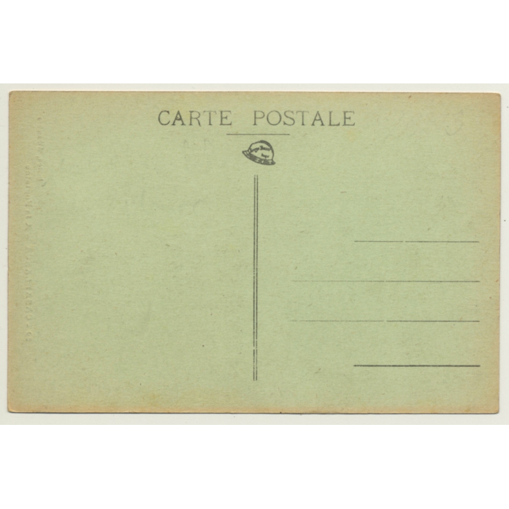 Casablanca / Morocco: A La Fontaine (Vintage Postcard)