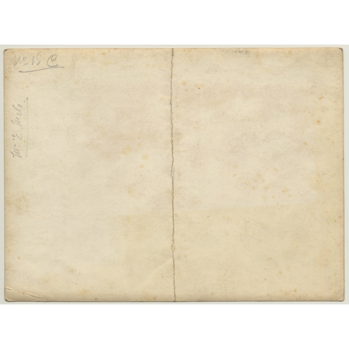 2 Older Japanese Guys Fish Eels / Jetty (Vintage Photo ~1920s)