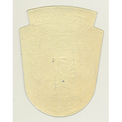 Jerusalem / Israel: President Hotel - מלון הנשיא (Vintage Luggage Label)