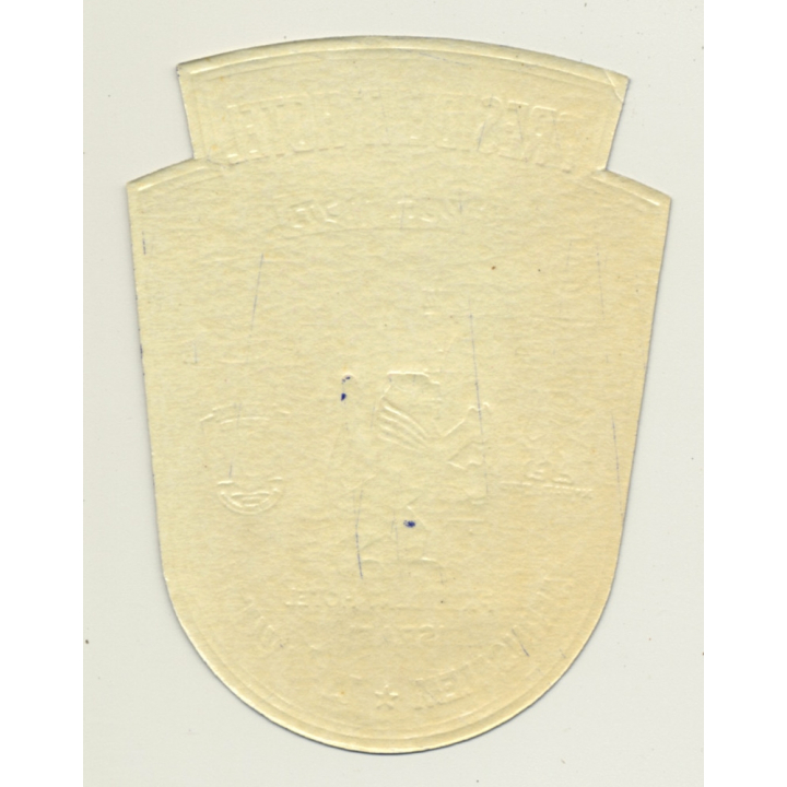 Jerusalem / Israel: President Hotel - מלון הנשיא (Vintage Luggage Label)