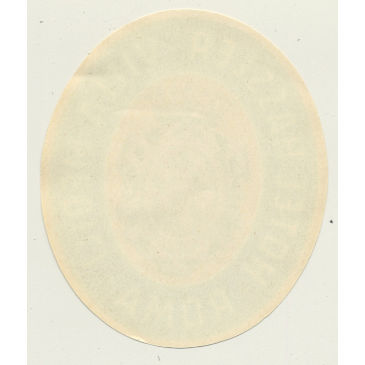 Rome / Italy: Hotel Hassler - Villa Medici (Vintage Luggage Label ~1950s)