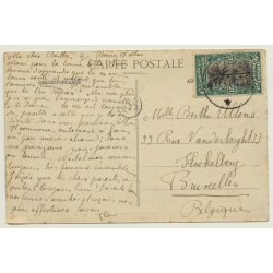 Boma / Congo Belge: Cérémonial Départ Gouverneur Général (Vintage PC 1921)