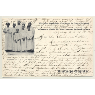 Congo Free State: Catholic Mission Of Cardinal Lavigerie (Vintage PC 1899)