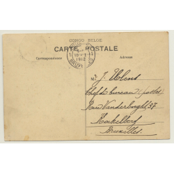 Boma / Congo Belge: Steamship At Landing Bridge / River (Vintage PC 1912)