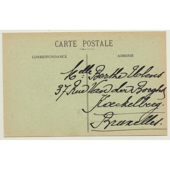 Madimba / Congo Belge: Le Marché Indigène (Vintage PC 1922)