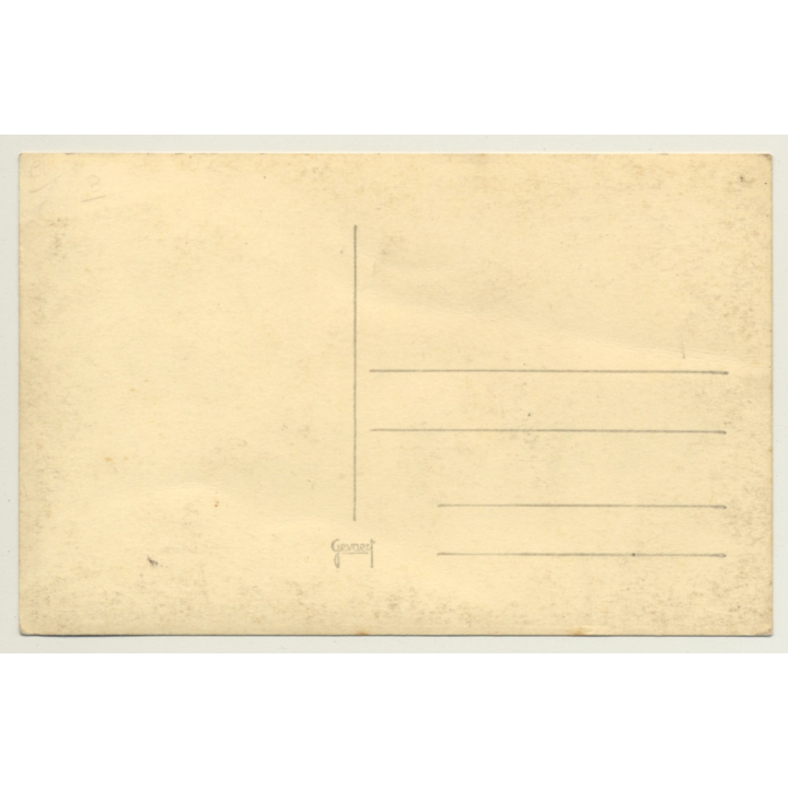 Gemena / Congo: Street View - Centre Commercial (Vintage RPPC)