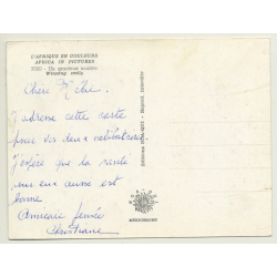 Africa: Sweet Topless Indigenous Girl / Ethno (Vintage RPPC)