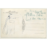 Ivory Coast: Grand Mère Prepare Le Repas / Topless - Ethno (Vintage RPPC)