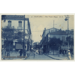 Mascara / Algeria: Rue Victor-Hugo / Companie Algérienne (Vintage PC 1931)