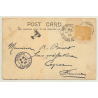 Australia: Part Panorama Of Fremantle / High Street (Vintage PC 1904)