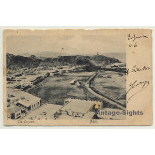 Aden / Yemen: The Crescent Steamer Point (Vintage PC 1906)
