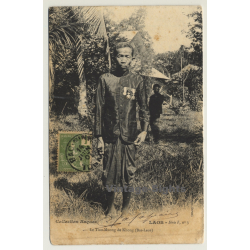 Laos: Le Tiao-Muong De Khong (Bas-Laos) (Vintage PC 1907 Ethno)