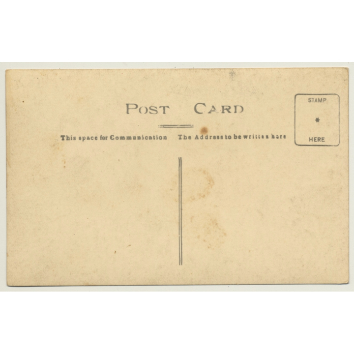 Malaysia: Portrait Of A Malay Girl / Ethno (Vintage RPPC)