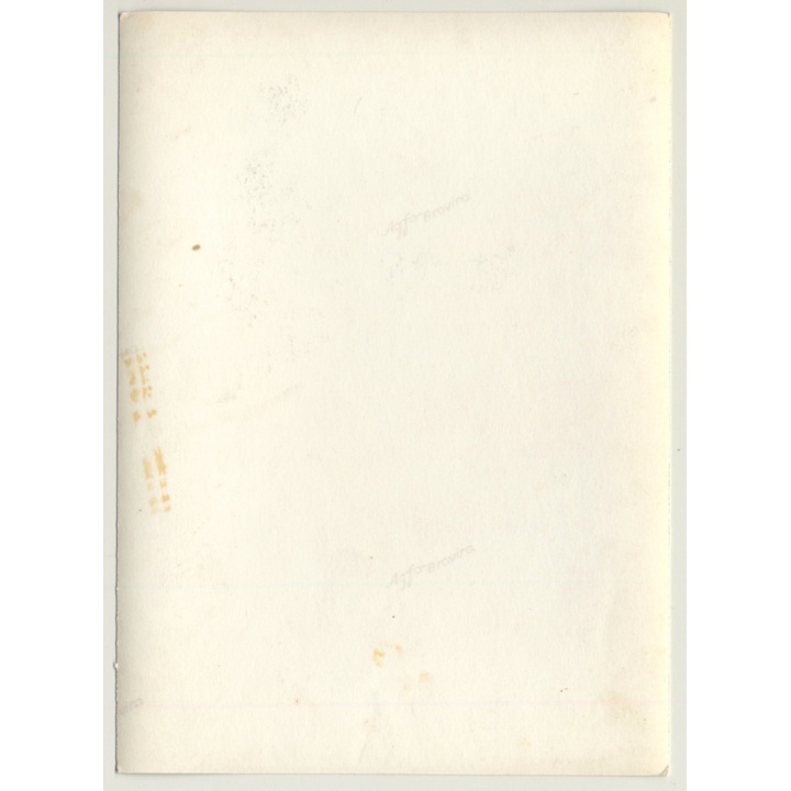 Quinio - Elmerich: Woman In Unbuttoned Blouse / Breast Peak (Photo France ~1950s)