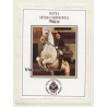 Vienna / Austria: Hotel Inter - Continental *2 (Vintage Self Adhesive Luggage Label / Sticker)