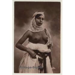 Jeune Arabe Femme / Nude - Ethnic (Vintage RPPC C.A.P.)
