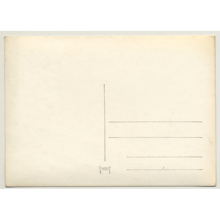 Venice / Italy: Rialto Bridge From Boat (Vintage RPPC ~1940s)