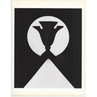 Horst P. Horst: Giacometti Vase 1989 (Sheet-Fed Gravure 1992: Form Horst 27 x 35.5 CM)