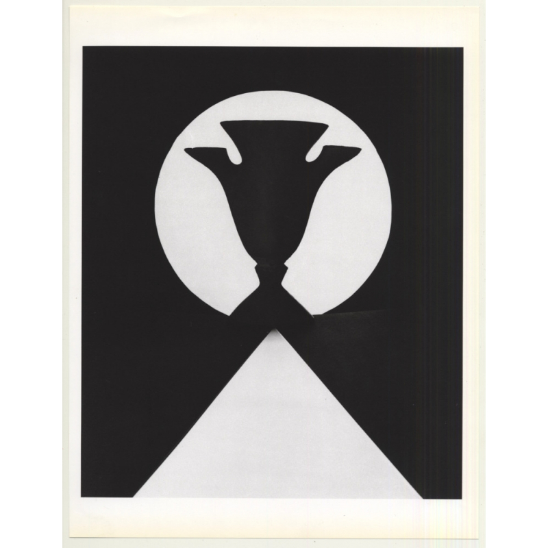 Horst P. Horst: Giacometti Vase 1989 (Sheet-Fed Gravure 1992: Form Horst 27 x 35.5 CM)