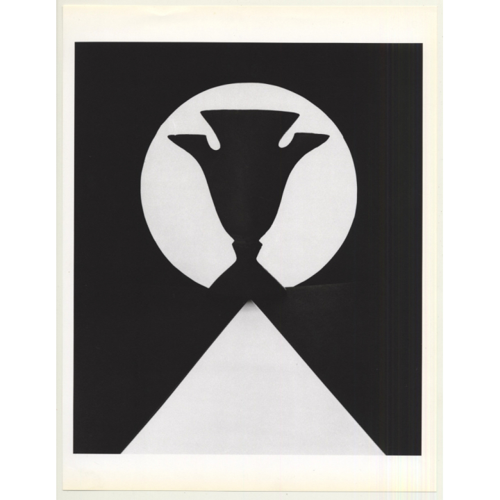 Horst P. Horst: Giacometti Vase 1989 (Sheet-Fed Gravure 1992: Form Horst 27 x 35.5 CM)