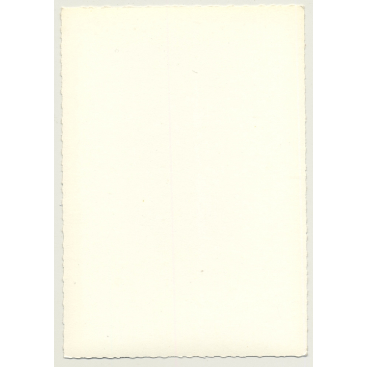 2 Nude Females In Front Off Brick Wall / Pin-Up (Vintage Photo France 1950s)