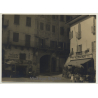 Views Of Italian Town / Birraria - Bar (Lot Of 3 Vintage RPPC's ~1940s)