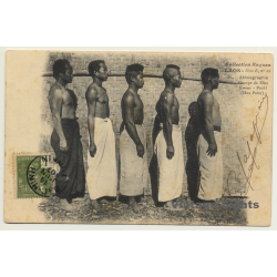 Laos: Groupe De Khas Kmous (Hua Phan) (Vintage PC 1907 Ethnic)