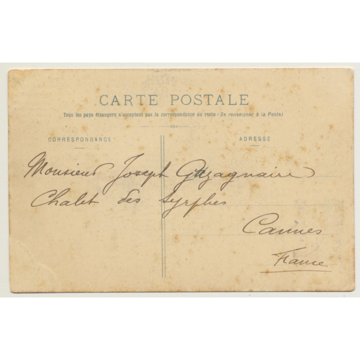 Laos: Groupe De Khas Kmous (Hua Phan) (Vintage PC 1907 Ethnic)