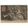 Musicien Arabe / Nzumari - Mizmar (Vintage PC 1904 Ethnic)