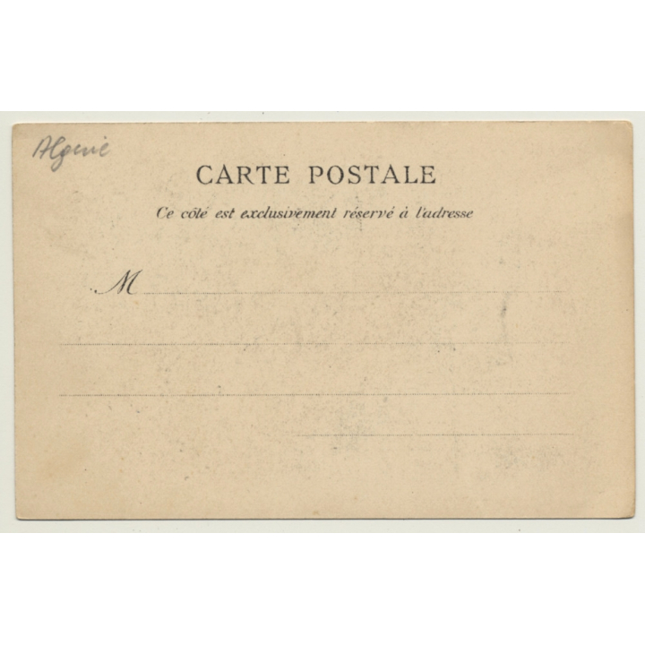 Blida / Algeria: Mauresque Prenant Le Cafe / Ethnic (Vintage PC ~1900s)