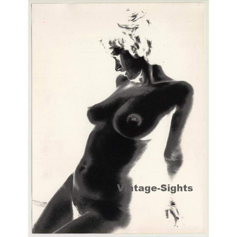 Experimental Erotic Art: Torso II (Vintage Photo 1980s)