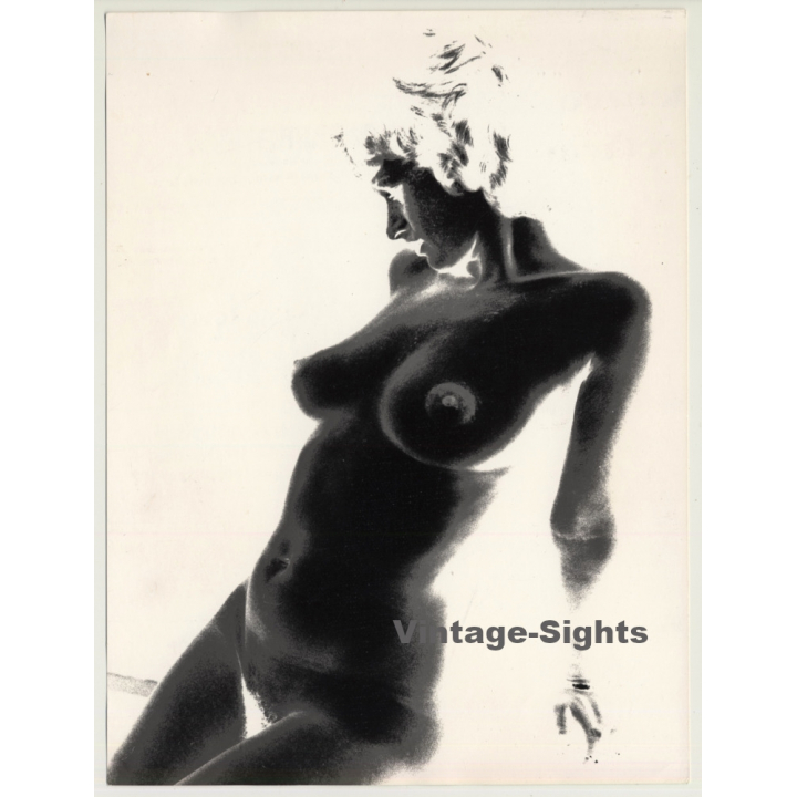 Experimental Erotic Art: Torso II (Vintage Photo 1980s)