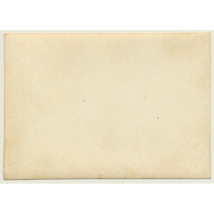 Congo-Belge: Colonialist & Native In Front Of Train Wagon  (Vintage Photo ~1920s/1930s)