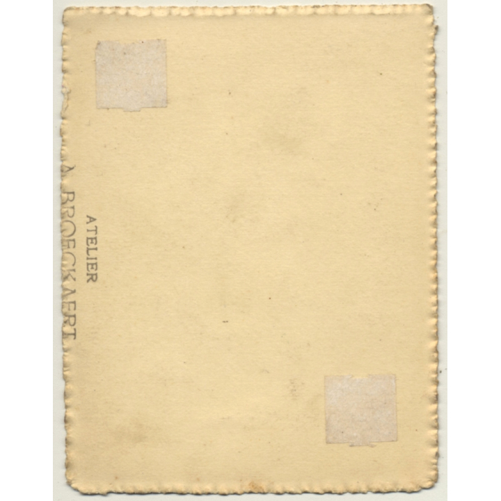 Belgian Woman In Exotic Outfit / Turban - Hand Tinted  (Vintage Photo ~1910s/1920s)