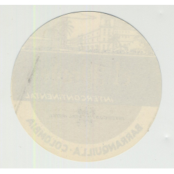 Hotel El Prado Intercontinental - Barranquilla / Colombia (Vintage Luggage Label)