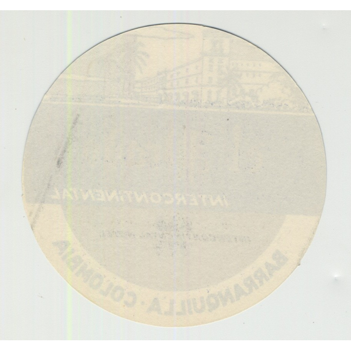 Hotel El Prado Intercontinental - Barranquilla / Colombia (Vintage Luggage Label)