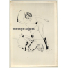 French BDSM Drawings *3 / Bondage - Whip (Vintage Photo ~1930s)