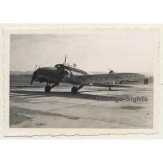 Salon-de-Provence: Avro Anson *2 - École De L'Air - Base De Salon (Vintage Photo 1947)