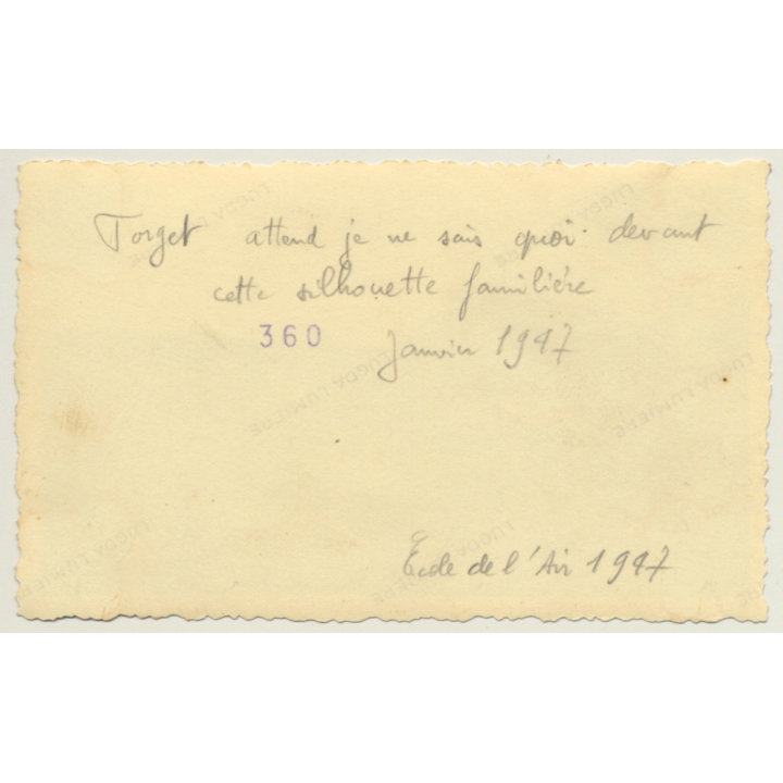 Salon-de-Provence: Avro Anson *3 - École De L'Air - Base De Salon (Vintage Photo 1947)