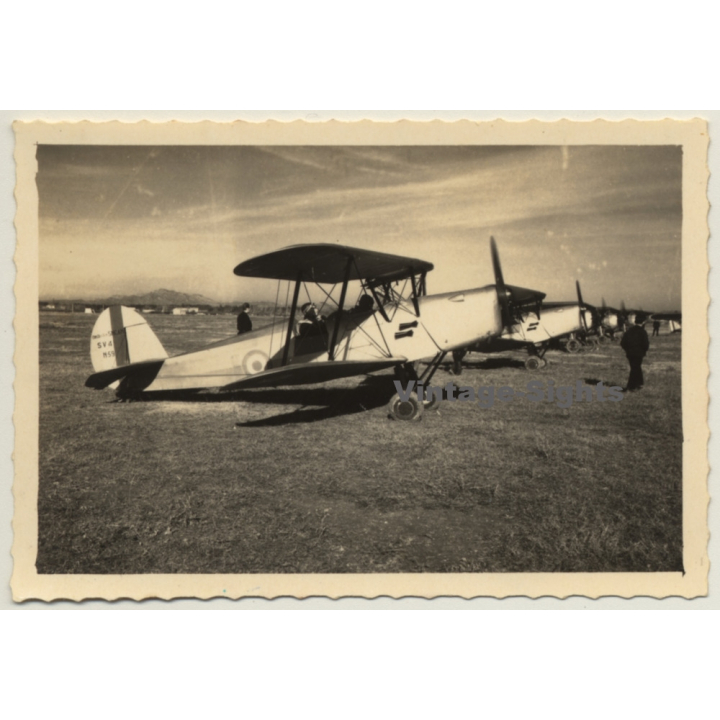 Salon-De-Provence: Stampe & Vertongen SV-4 - École De L'Air (Vintage Photo 1946)