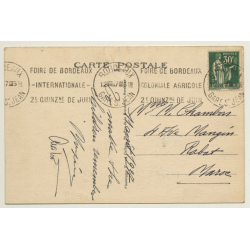 Paquebot Meknès / CGT - Steamboat (Vintage Postcard 1937)