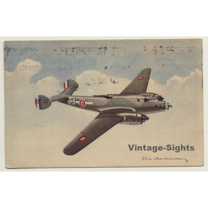 Lloret-Olivier L.E.O. 45 / Lioré Et Olivier LEO 45 (Vintage Postcard 1947)