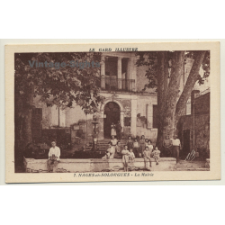 30114 Nages-Et-Solorgues / France: La Marie (Vintage PC ~1930s/1940s)