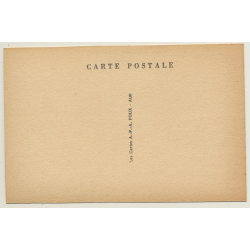 30114 Nages-Et-Solorgues / France: Route Des Solorgues (Vintage PC ~1940s)