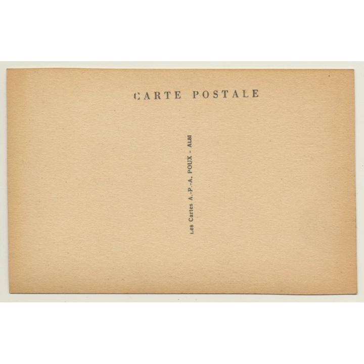 30114 Nages-Et-Solorgues / France: Entrée Du Village (Vintage PC ~1940s)