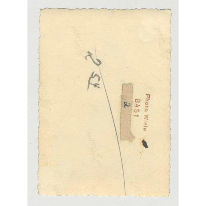 Stylish Good Looking Man On Board Of Ship  (Vintage Photo Gay Int)