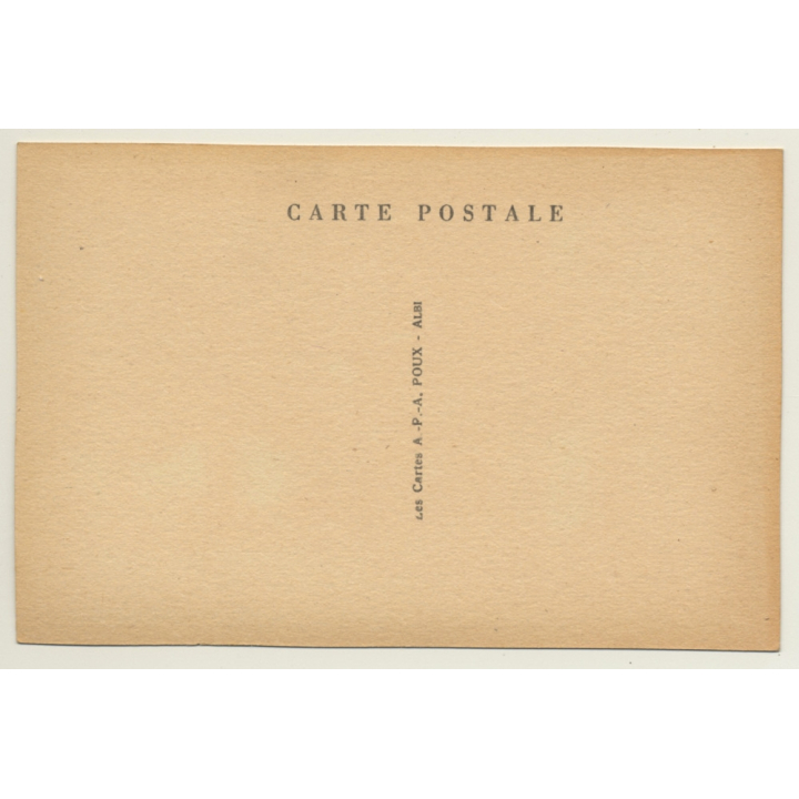 30114 Nages-Et-Solorgues / France: Le Grand Chemin (Vintage PC ~1930s/1940s)