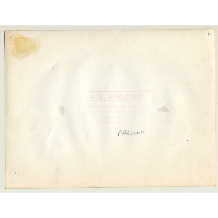 Royal Air Force: DMP-D631 Raf Hunters In Formation (Vintage Photo 1955)