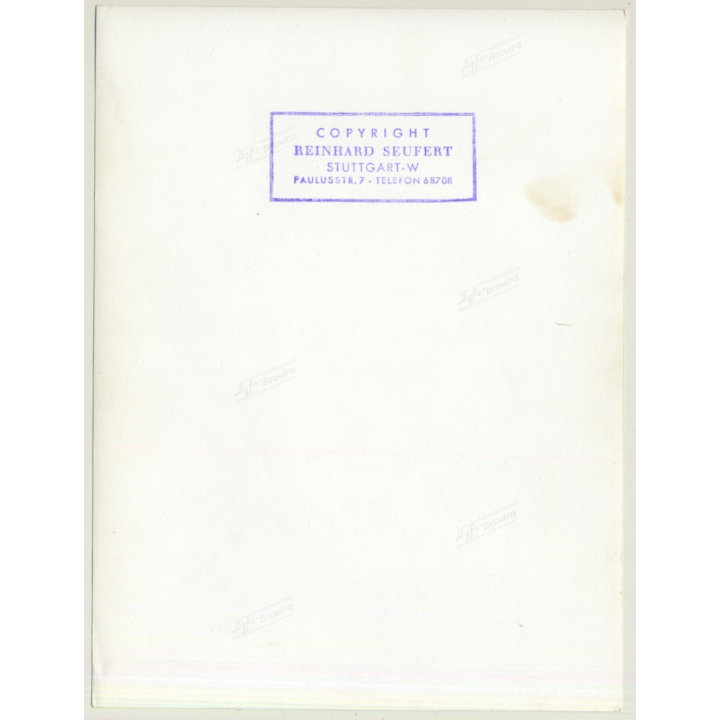 Perky Nude Woman On Hardoy Butterfly Chair (Vintage Photo: Seufert ~1960s)